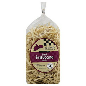 アルデンテバジルフェットチーネ、12オンスバッグ（12個パック） Al Dente Basil Fettuccine, 12-Ounce Bags (Pack of 12)