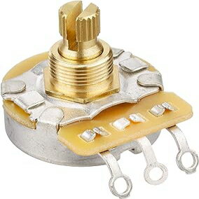 フェンダー250k無負荷スプリットシャフトポテンショメーター（ボリューム-トーン） Fender 250k No-Load Split Shaft Potentiometer (Volume - Tone)