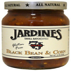 ジャーディンズ 7J ランチ ミディアム サルサ、黒豆とコーン、16 オンス Jardine's 7J Ranch Medium Salsa, Black Bean and Corn, 16-Ounce