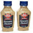 fB[cg\Af̖JߌtAm킳у}X^[hA9IX{gi2pbNj Dietz & Watson, Deli Compliments, Horseradish Mustard, 9oz Bottle (Pack of 2)