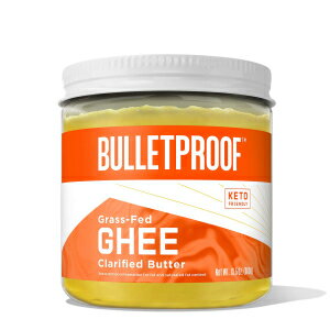 heňĂꂽM[AqňĂꂽ̍i̐ꂽo^[bAA[F[_APgpIɗDAOet[AGMOi13.5IXj Grass Fed Ghee, 13.5 Oz, Bulletproof 100% Grass Fed, Pasture Raised Clarified Butter