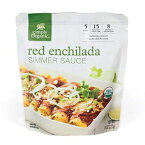 Simply Organic レッド エンチラーダ シマー ソース、オーガニック認定 | 8オンス Simply Organic Red Enchilada Simmer Sauce, Certified Organic | 8 oz