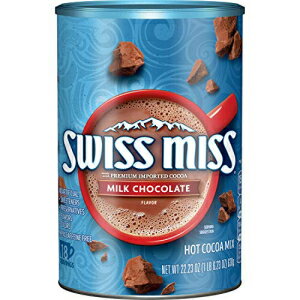 ߥ ߥ륯祳졼̣ ۥåȥߥå˥22.23󥹡12ĥѥå Swiss Miss Milk Chocolate Flavor Hot Cocoa Mix Canister, 22.23 Ounce, Pack of 12