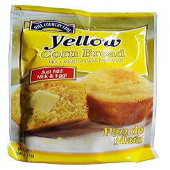 Hill Country Fare Yellow Corn Bread Mix 6 Oz (Pack of 6)