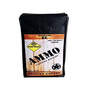 AMMO  Ԥҡ 340.2g եƽŶ 100% ӥƦ  AMMO Dark Roast Ground Coffee 12oz Caffeine Reloads 100% Arabica Beans Freshly Roasted