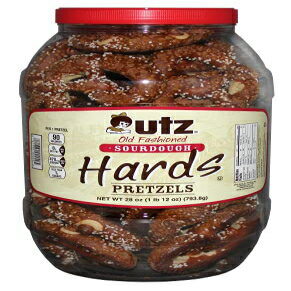 Utz I[ht@bVT[hEn[hvbcF ? 28IXo ? 傫ČNVbNvbcFmbgcCXgARXe[[̃JJT[hEvbcF Utz Old Fashioned Sourdough Hard Pretzels ? 28 oz Barrel ? Bi