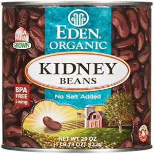 エデン ダークレッドインゲン豆 - 822.1g - 12팩 Eden Dark Red Kidney Beans - 29 oz - 12 pk