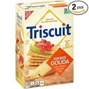 ナビスコ トリスクラッカー スモークゴーダ (2 パック) Nabisco Triscuit Crackers, Smoked Gouda,( 2 pack )