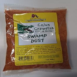 ケイジャン ザリガニ (カニ & シュリンプ) スワンプ ダスト 16 オンス Cajun Crawfish (Crab & Shrimp) Swamp Dust 16oz