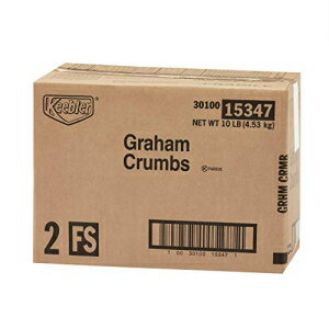 キーブラー プレーン グラハム クラッカー クランズ 10 ポンド Keebler Plain Graham Cracker Crumbs, 10 Pound