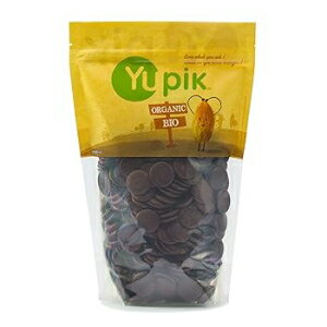 Yupik˥åꥫϡ100ŷڡȡˡ2.2ݥ Yupik Organic Cocoa Liquor Wafers (100% Natural Cocoa Paste), 2.2 Pound