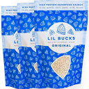 Lil Bucks Paleo Cereal-肻ΕAOet[Om[iIWiA3pbNj Lil Bucks Paleo Cereal - Sprouted Buckwheat Groats, Gluten Free Granola (ORIGINAL, 3 Pack)