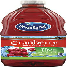 オーシャンスプレー クランベリージュースカクテル ライム入り 64オンス (8個パック) Ocean Spray Cranberry Juice Cocktail With Lime, 64 Ounce (Pack of 8)