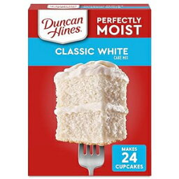 ダンカン ハインズ クラシック ケーキ ミックス、ホワイト、432.3g Duncan Hines Classic Cake Mix, White, 15.25 oz