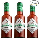 New Zealand 039 s Famous Kaitaia Fire Chili Pepper Hot Sauce Made with Organically Grown Cayenne Chilis Pack of 3 bottles