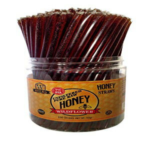 150Jbg̃Cht[nj[Xg[-AA߂ȂAMȂ Weeks Honey Farm 150ct Wildflower Honey Straws - Pure, Raw, Unfiltered, Unheated