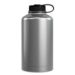 GEO 64IX dǐ^fMXeXX`[Rh~X|[cEH[^[{gALABPAt[XN[Lbvt (XeXX`[) GEO 64oz Double Wall Vacuum Insulated Stainless Steel Leak Proof Sports Water Bottle, Wide Mouth