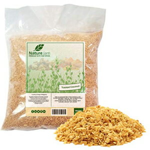 トーストココナッツフレーク 2ポンド - 乾燥ココナッツカラーブラウンココナッツチップス Toasted Coconut Flakes 2 POUNDS - Desiccated Coconut Color-Brown Coconut Chips