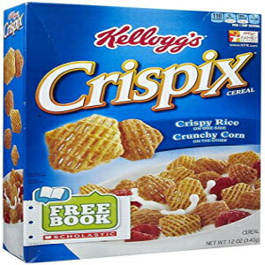 シリアル ケロッグ クリスピックス シリアル - 2 箱 (各 12 オンス) Kelloggs Crispix Cereal - 2 Boxes (12 oz ea)