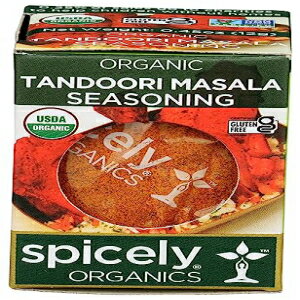 XpCX̌I[KjbN^h[}T0.45IXFOet[ Spicely Organic Tandoori Masala Seasoning 0.45 Oz Certified Gluten Free