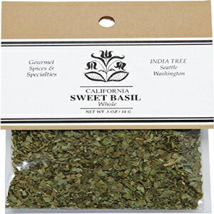 インディアツリー バジルスイート、0.5オンス (6個パック) India Tree Basil Sweet, 0.5-Ounce (Pack of 6)