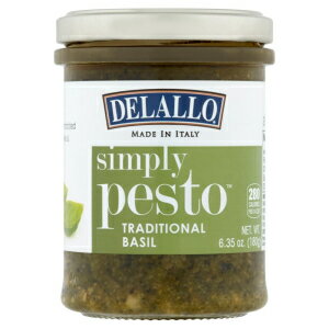 DeLallo - AC^AYWFmx[[oWyXgA(6) - 6.35 IX r DeLallo - Imported Italian Genovese Basil Pesto, (6)- 6.35 oz. Jars