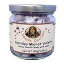 xC INV^̃nj[ p[ LfB oCIbg 150 g Honey Pearls Candy with Violet 150 g by L'Abeille Occitane