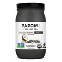 p~ eB[ I[KjbN RRibc A[h ubN eB[As~bh^eB[obO 15  - `qg݊ Paromi Tea Organic Coconut Almond Black Tea, 15 Pyramid Tea Bags - Non-GMO