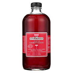 Stirrings カクテルミキサー - コスモポリタン - 6 個入りケース - 750 ml Stirrings Cocktail Mixer - Cosmopolitan - Case of 6 - 750 ml 1