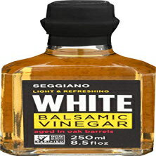 Seggiano、バルサミコ酢ホワイト、8.5オンス Seggiano, Vinegar Balsamic White, 8.5 Ounce