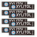 ガム キシリトール ブラックミント 0.7オンス 8個入 日本製チューインガム ロッテ忍法 XYLITOL Black Mint 0.7oz 8pcs Japanese Chewing Gum Lotte Ninjapo