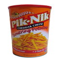 3、ピクニック チェダーチーズ シューストリング ポテト、8.5 オンス 3 パック 3, Pik Nik Cheddar Cheese Shoestring Potatoes, 8.5 oz 3 Pack