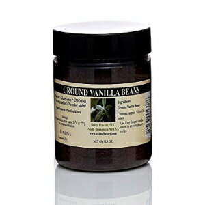 Bakto Flavors 󥶥˥Х˥ӡ󥺥ѥ - Vanilla planifolia65g -2.3  Bakto Flavors Ground Vanilla Beans from Tanzania - Vanilla planifolia, 65g -2.3 OZ Jar