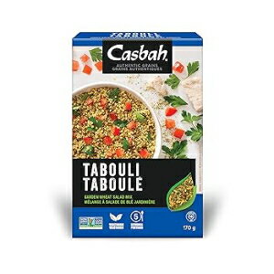 Casbah Authentic Grain、タブーリ小麦サラダミックス、6オンス（12個パック） Casbah Authentic Grains, Tabouli Wheat Salad Mix, 6 Ounce (Pack of 12)