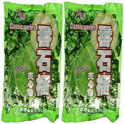 Bai Chuan HonYuan クラシック シリーズ ハード キャンディ (グアバ味) - 350 グラム (2 個パック) Bai Chuan HongYuan Classic Series Hard Candy (Guava Flavor) - 350 grams (Pack of 2)
