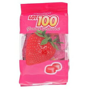 ココアランド ロット100グミ 150g (628MART) (イチゴ 1パック) Cocoaland Lot 100 Gummy 150g (628MART) (Strawberry, 1 Pack)