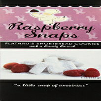 Flatau's Fine Foods ラズベリースナップ、8オンス箱 (6個パック) Flathau's Fine Foods Raspberry Snaps, 8-Ounce Boxes (Pack of 6)