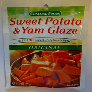 Concord Foods Tc}C &  O[Y - 2 IX pbN 3  Concord Foods Sweet Potato & Yam Glaze - 3 of 2 oz pkgs