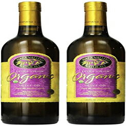 ナパ バレー ナチュラルズ オーガニック エクストラ バージン オリーブ オイル、25.4 オンスのボトル ​​2 本 Napa Valley Naturals Organic Extra Virgin Olive Oil, two 25.4 Ounce bottles