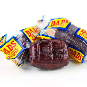 お父さんのオールドファッションド ルートビア樽キャンディー、12 オンス バッグ Dad's Old-Fashioned Root Beer Barrels Candy, 12 Oz. Bag