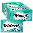 トライデント ミンティ スイート ツイスト シュガーフリーガム 14 個入り 12 パック (合計 168 個) Trident Minty Sweet Twist Sugar Free Gum, 12 Packs of 14 Pieces (168 Total Pieces)