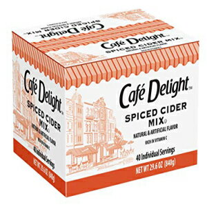եǥ饤 ϥ֥ ۥåȥ 40 (6) Café Delight House Blend Hot Cider, 40 Count (Pack of 6)