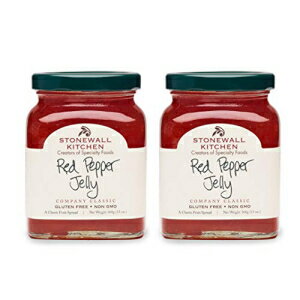 楽天Glomarketストーンウォールキッチンレッドペッパーゼリー、13オンス。（2パック） Stonewall Kitchen Red Pepper Jelly, 13 oz. （Pack of 2）