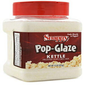 スナッピーケトルグレーズフロストポップコーンミックス、15オンス Snappy Kettle Glaze Frosted Popcorn Mix, 15 oz