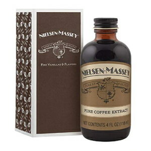 ニールセンマッセイ マダガスカル ブルボン ピュア コーヒー エキス (4 オンス) Nielsen-Massey Madagascar Bourbon Pure Coffee Extract (4 ounce)