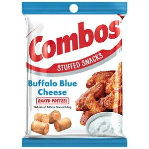 COMBOS Хåե ֥롼  ץåĥ ٥ ʥå 6.3  Хå COMBOS Buffalo Blue Cheese Pretzel Baked Snacks 6.3-Ounce Bag