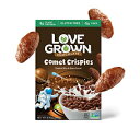 シリアル Love Grown Comet Crispies シリアル、チョコレート、9.5 オンス ボックス、6個パック Love Grown Comet Crispies Cereal, Chocolate , 9.5 oz. Box, 6-Pack