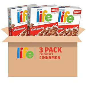 Quaker Life Breakfast Cereal, Cinnamon, 13 Ounce (Pack of 3)