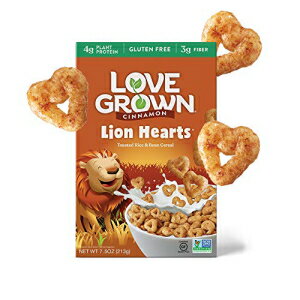 Love Grown CI n[c VAA7.5 IX {bNXA6 pbN Love Grown Lion Hearts Cereal, 7.5oz Box, 6-pack