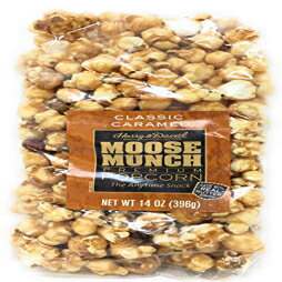 ϥ꡼ǥӥåɡࡼޥݥåץ󡢥ɥ塼ʥåꥯ饷å14󥹡 Harry & David, Moose Munch Gourmet Popcorn, Classic Caramel with Almonds Cashew Nuts (14 Oz)